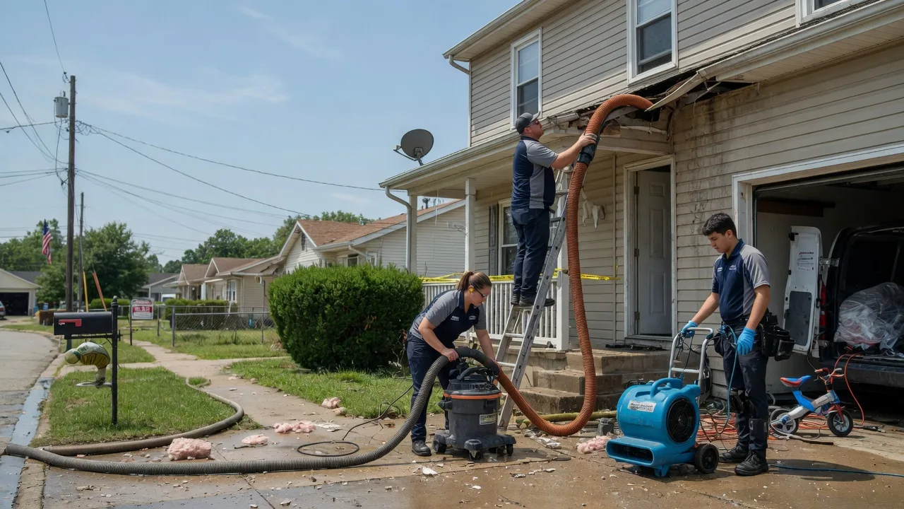 Water Damage Restoration in Oswego, IL near me